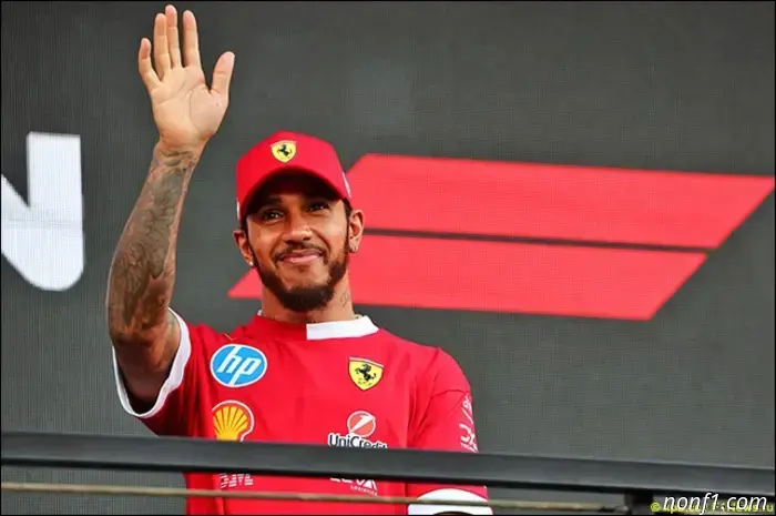 70 minutes before the start: Lewis Hamilton's comment