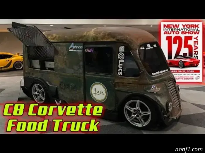 Corvette C8 Transformed into Food Truck Set to Achieve a Guinness World Record