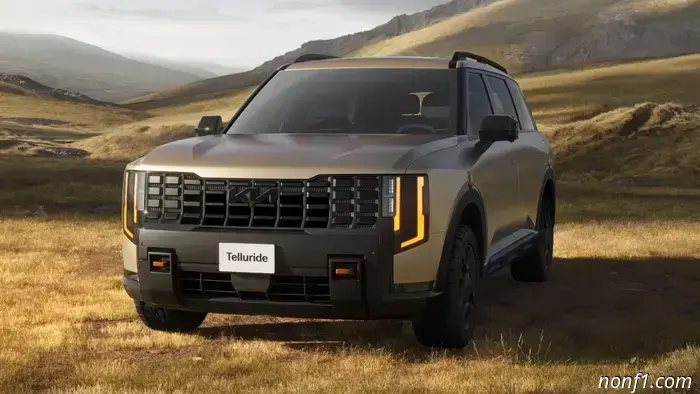 The 2027 Kia Telluride resembles a cost-effective Range Rover that lacks a front design.