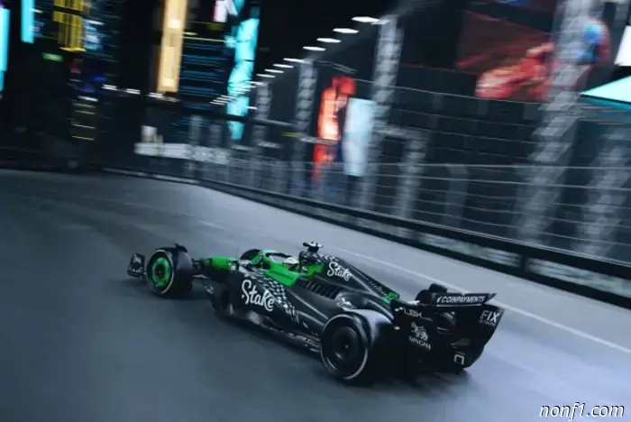 In Vegas, Sauber cars will feature a special livery.