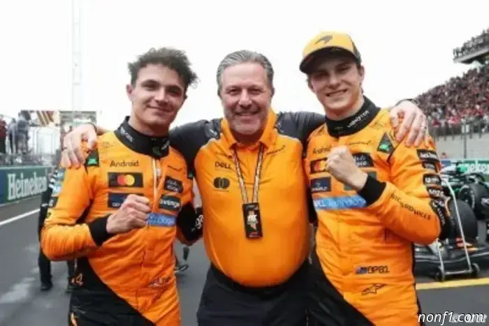 Brown refutes Palou's assertion and dismisses any alterations to the team strategy.