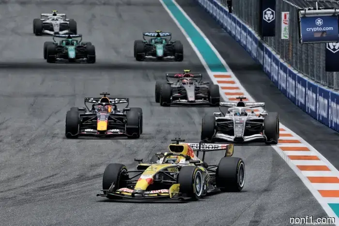 Tombazis discusses the quick solution implemented by F1 for the 'yo-yo' racing issue.