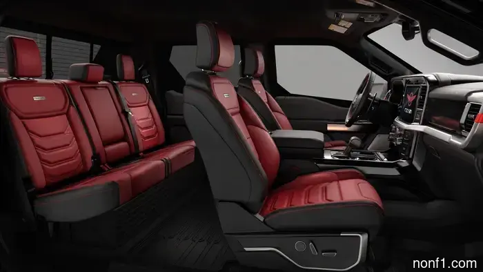 This 'Tactical Luxury Truck' is essentially a Ford Raptor equipped with a smoke-screen system.