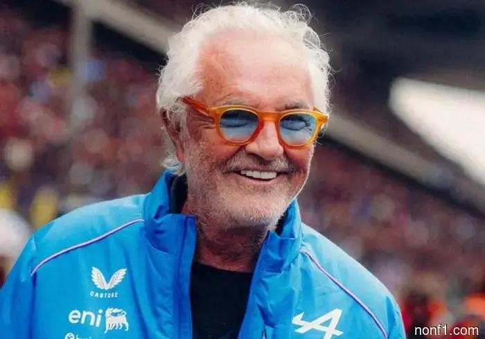 The Alpine drivers congratulated Flavio Briatore on his 76th birthday.