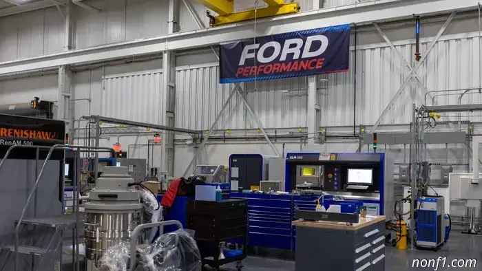 Ford has begun producing components for Red Bull's 2026 Formula 1 car.