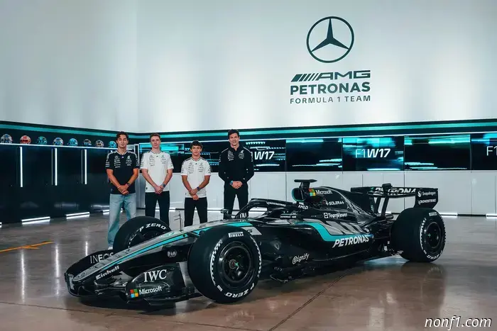 Wolff frena la expectación por el título, Russell impresionado por Aston