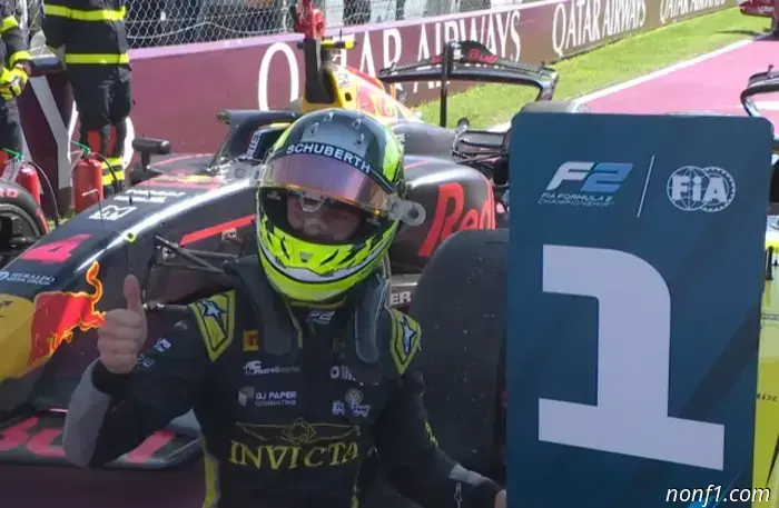 Formula 2: Fornaroli won the home sprint at Monza.