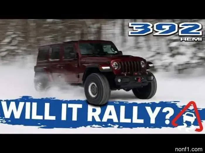 ‘Terrifyingly Quick’: Fearless Individual Launches a V8 Jeep Wrangler 392 Through a Snow Rally Course