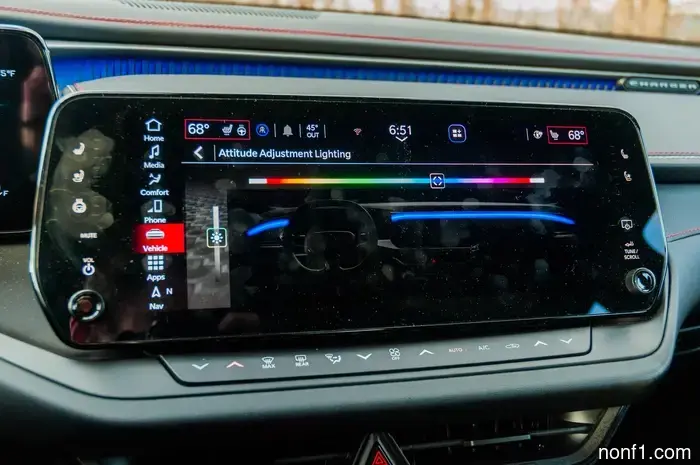 Dodge’s ‘Attitude Adjustment’ is a real item listed on the Charger’s window sticker.