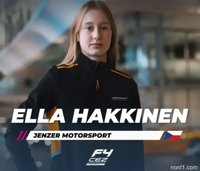 Дочь Мики Хаккинена делает свой дебют в Формуле 4.
