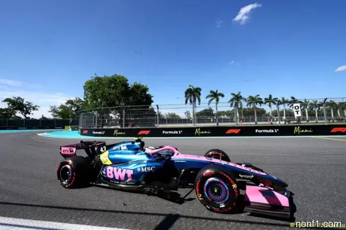Nielsen: Colapinto performed in Miami on a new chassis.