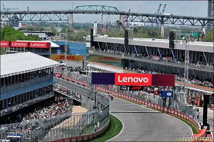 Gran Premio de Canadá: Parrilla de salida del sprint