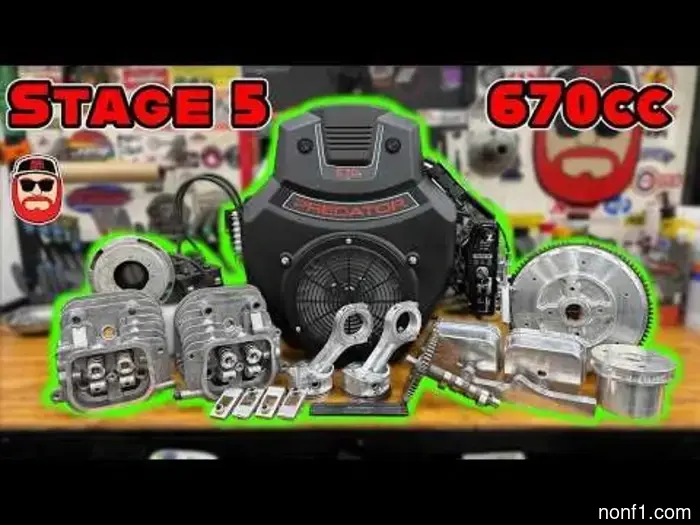 The Stage 5 Harbor Freight Predator with a Turbo and EFI is the ultimate go-kart engine.