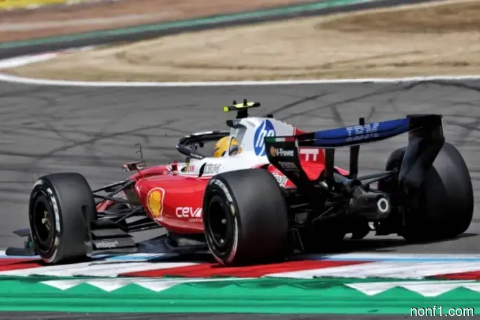 Button: For Lewis, it's normal when the balance is shifted forward.
