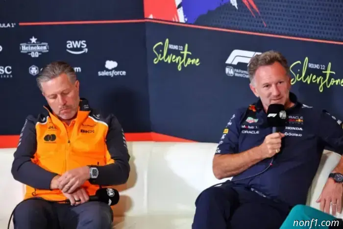 Zak Brown: In F1, you can't sit down for tea with just anyone.