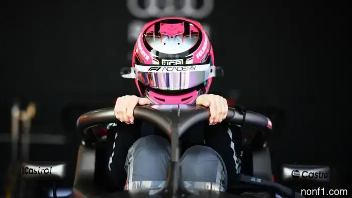 Audi F1 Academy driver Emma Felbermayr discusses her transition from karting to the international stage.
