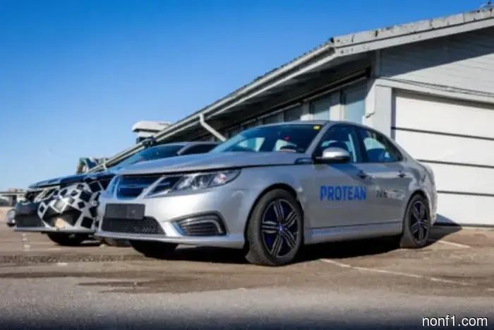 Seven Saab prototypes that were left at the factory are set to be auctioned off.