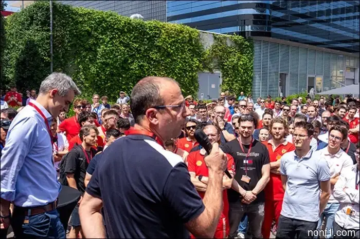 En Maranello celebraron la victoria.