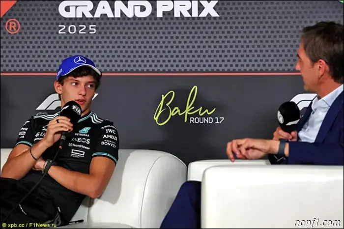 Kimi Antonelli: My goal is simply to spend the weekend