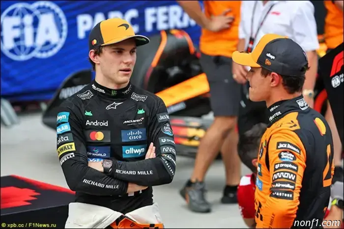 Oscar Piastre: I didn't expect to give way to Ferrari