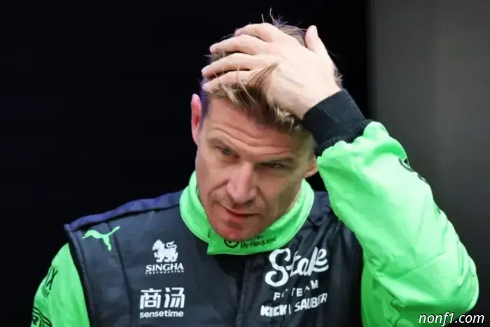 Hulkenberg is worried that there are fewer practice sessions.