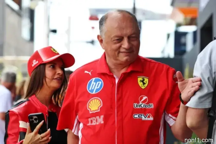 Frederic Vasseur returned to the Monaco paddock.