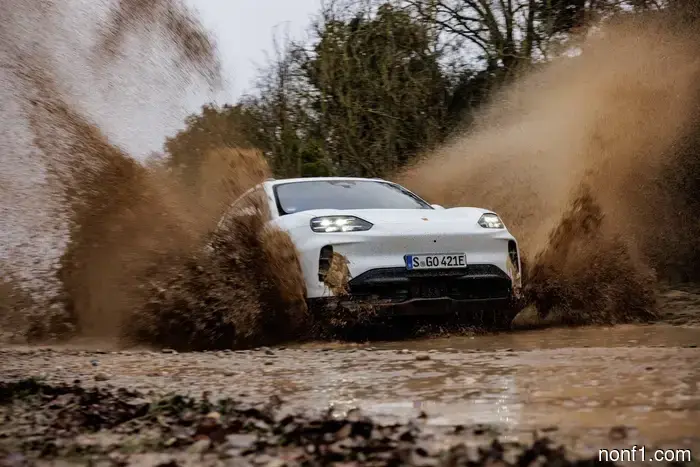 No one is likely to take a Porsche Cayenne Electric off-road, but it sure is entertaining.