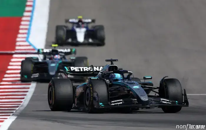 Russell describes 'boring' F1 as now being 'a race to Turn 1'.