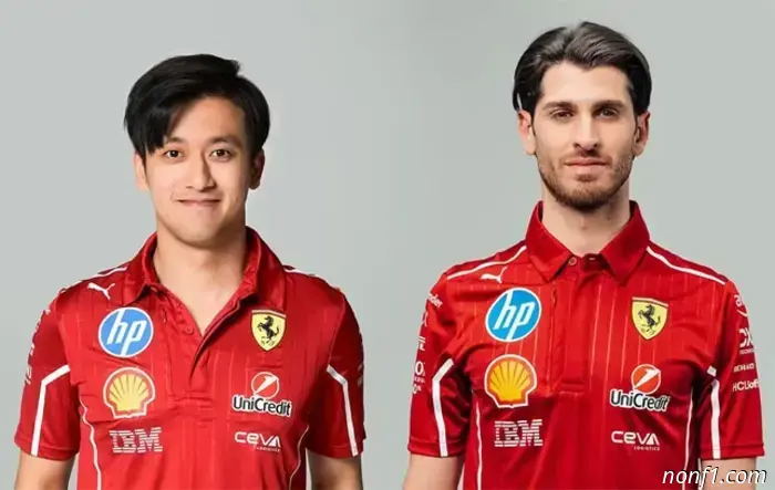 Zhou y Giovinazzi son los pilotos reserva de Ferrari