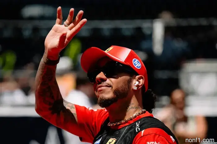 Hamilton discloses the injury-related issue contributing to Ferrari's difficulties.