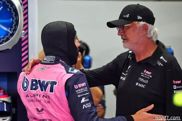 Briatore refutes Colapinto's claim of having a guarantee for just five races.