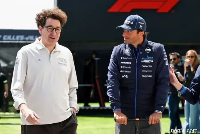 Binotto comentó sobre los rumores del interés de Sainz por Audi.