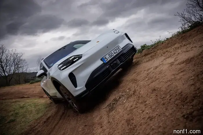 No one is likely to take a Porsche Cayenne Electric off-road, but it sure is entertaining.