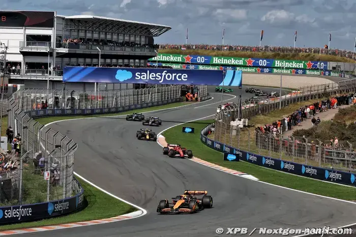 Zandvoort circuit suffers damage prior to Dutch Grand Prix.