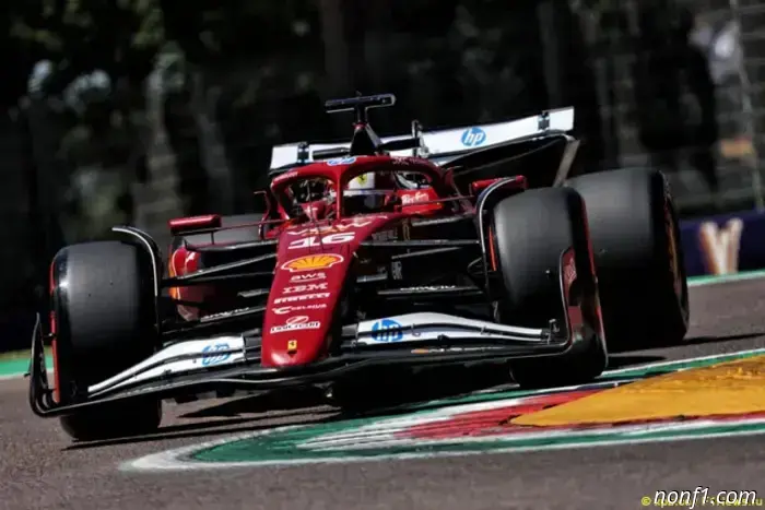 The Ferrari team was fined five thousand euros.