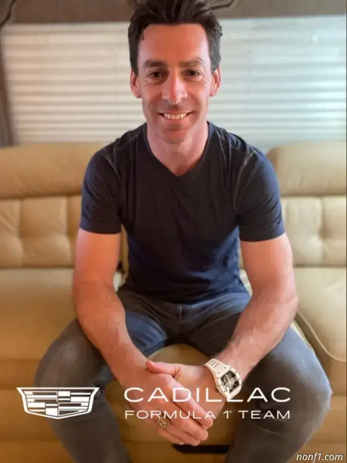 Пажено стал одним из первых, кто начал сотрудничество с Cadillac F1.
