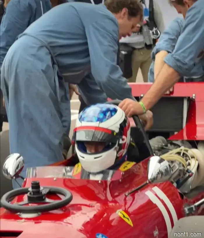 A gloomy day in Monaco for Jean Alesi