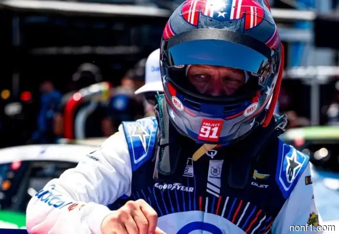 Magnussen is the author of the best lap in the debut NASCAR race.