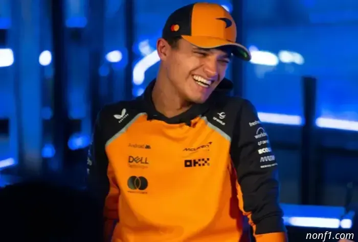 Lando Norris: Don't give up until the very end.