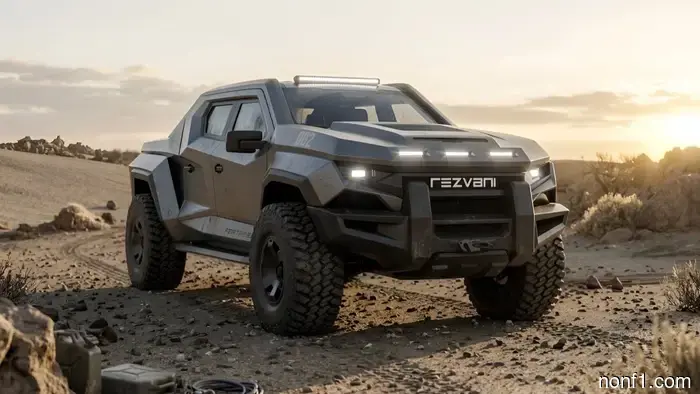 This 'Tactical Luxury Truck' is essentially a Ford Raptor equipped with a smoke-screen system.