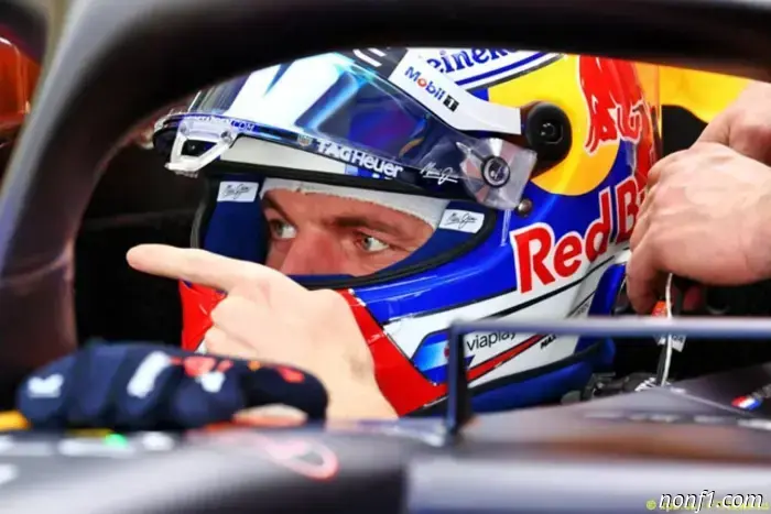 Max Verstappen risks getting a fine for the middle finger