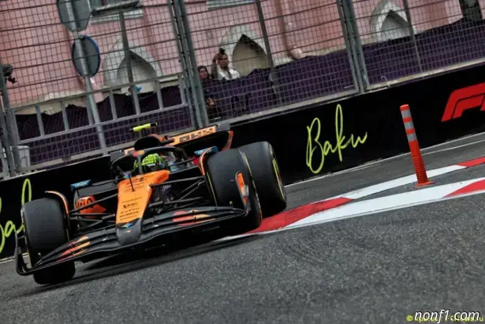 Norris: We're having problems with low downforce.