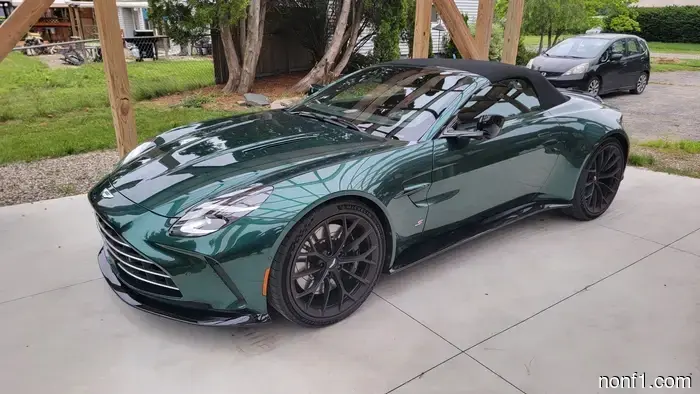 Driving an Aston Martin brings out the best in people around you.
