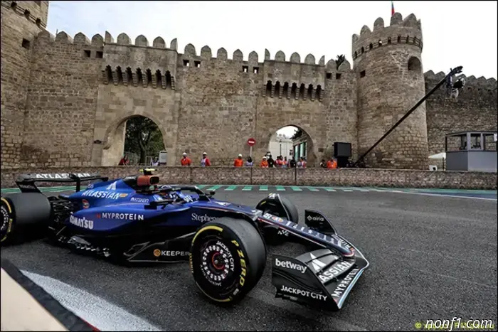 At Williams they focused on working with the tyres.