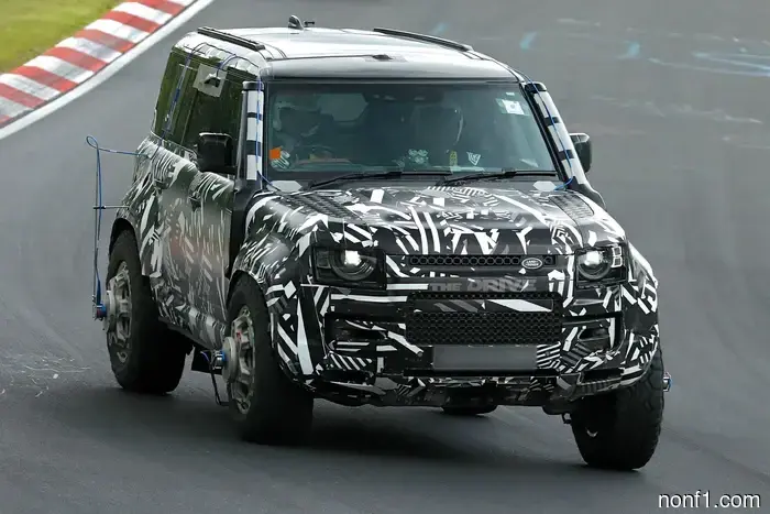 New Extreme Land Rover Defender Observed Speeding on the Nurburgring