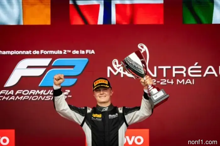Formula 2: Martinius Stenshorn opened the scoring for victories