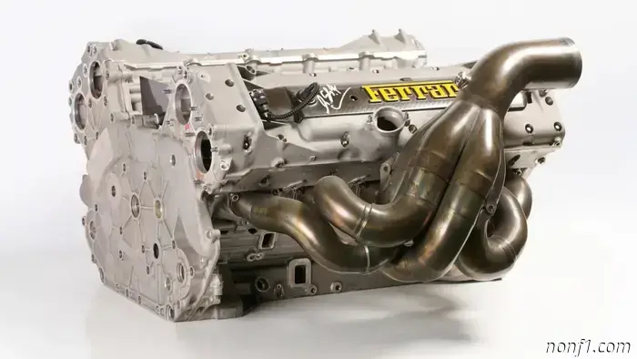 A Ferrari F1 engine is going up for auction with no reserve, and we should all consider placing low bids on it.