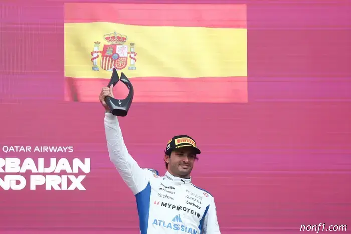 Подиум Сайнса в Азербайджане доказывает, что Williams F1 движется в правильном направлении.