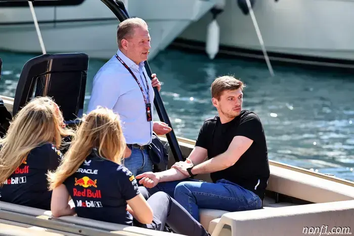 Max Verstappen's father rejects claims of a conflict with his son.
