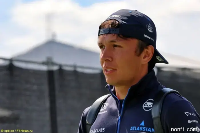 Alex Albon: Este fin de semana será un poco más difícil para nosotros.